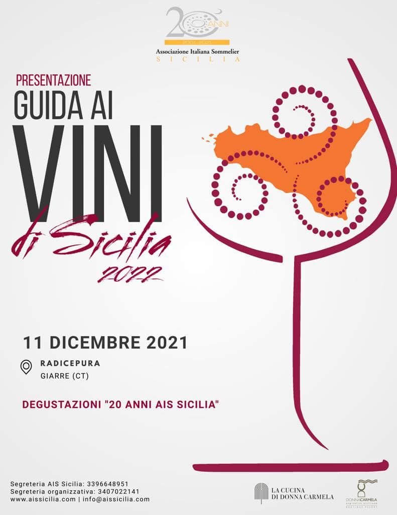 Presentazione della Guida ai Vini di Sicilia 2022 | 11 Dicembre 2021