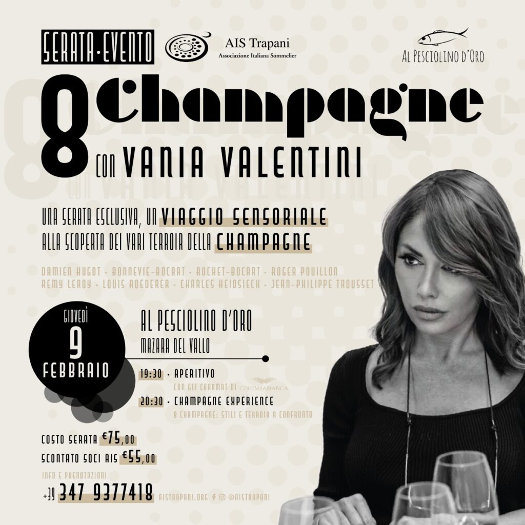 8 Champagne con Vania Valentini