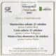 cena +2masterclass