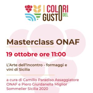 colori del gusto masterclass formaggi e vino