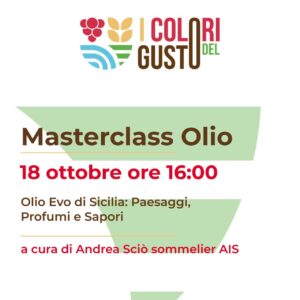 colori del gusto masterclass olio