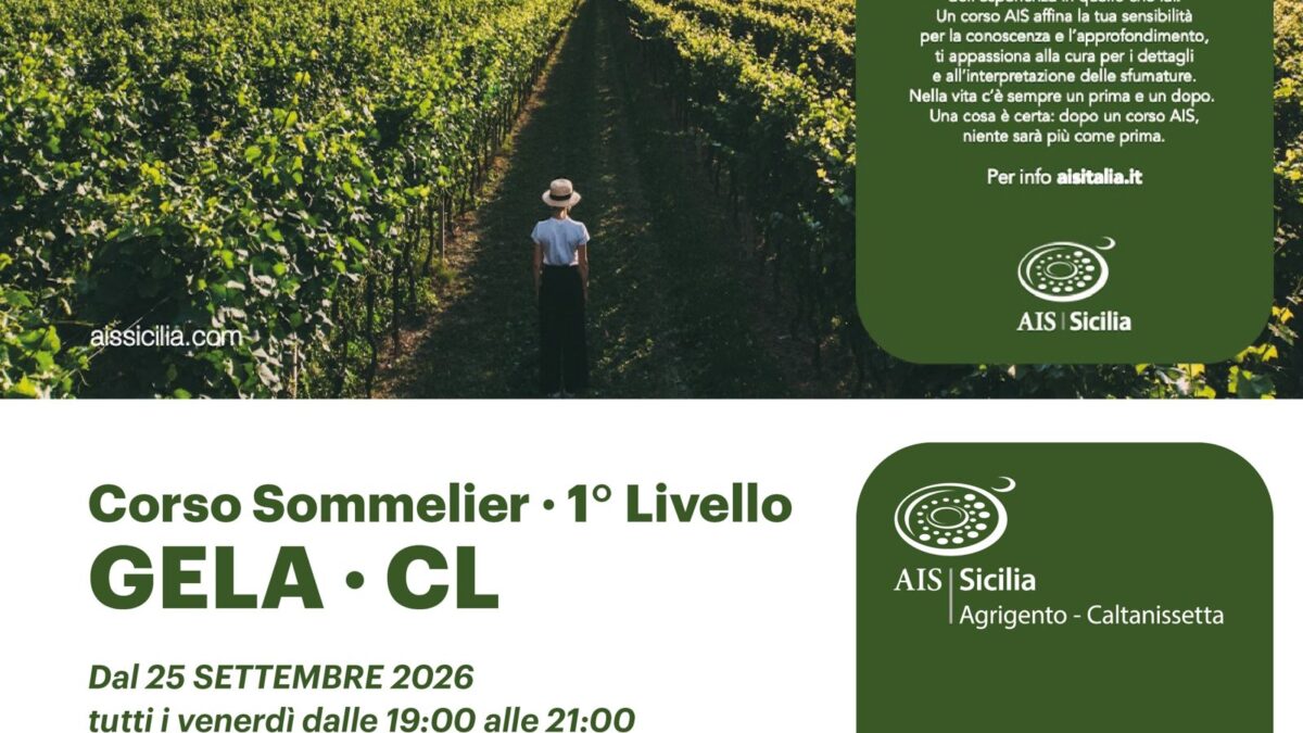 Gela, Caltanissetta, Sicilia, sommelier, AIS, wine lovers