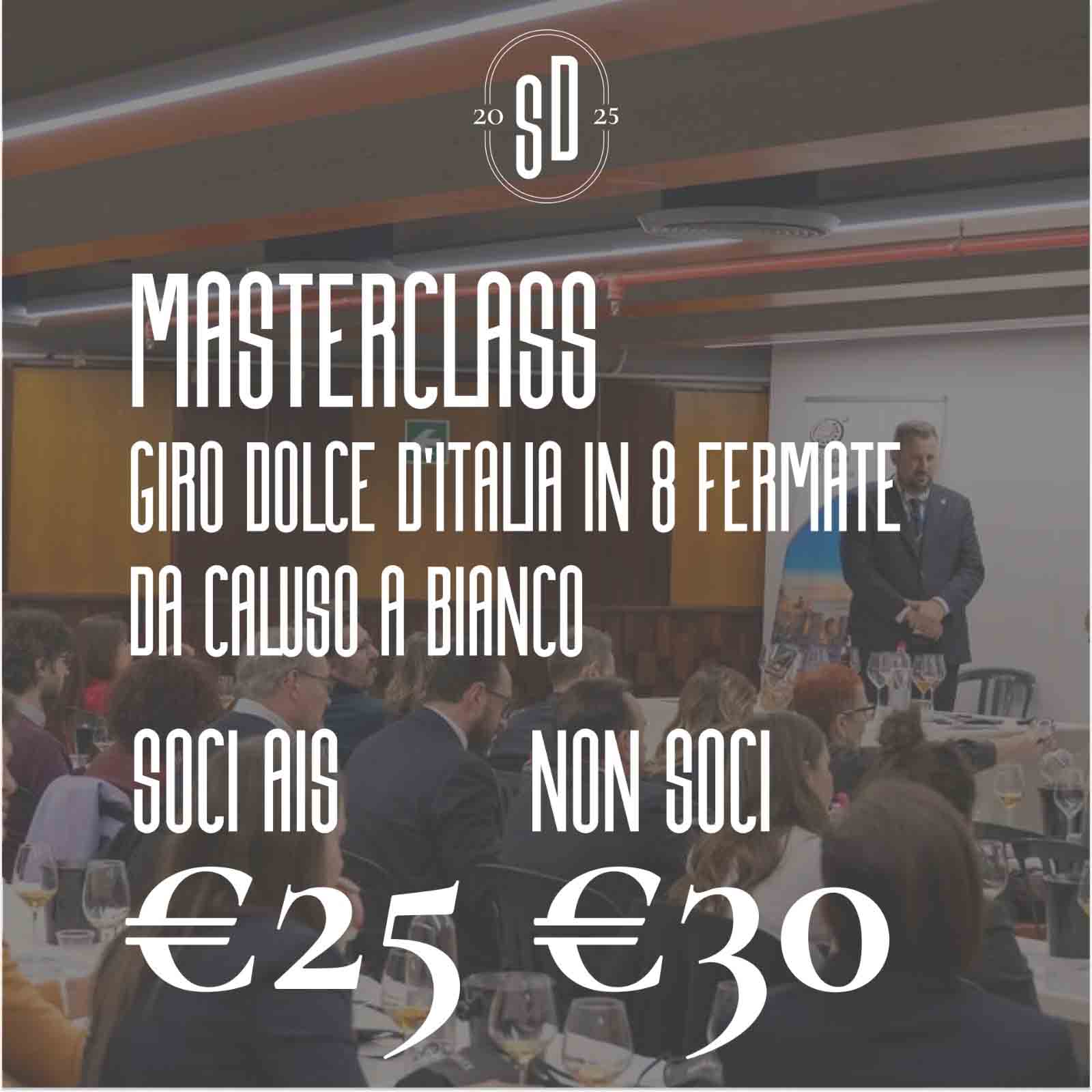 masterclass giro dolce d'italia
