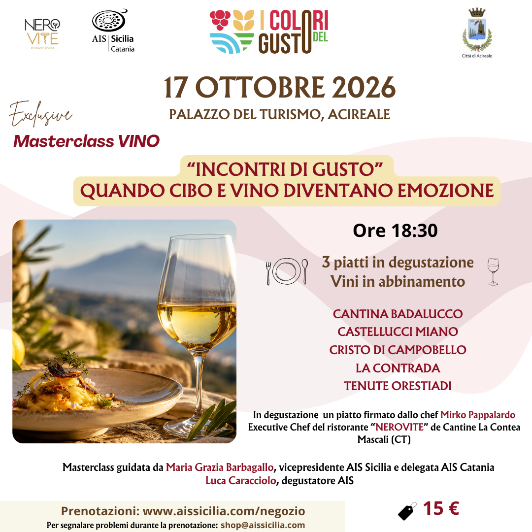 I COLORI DEL GUSTO